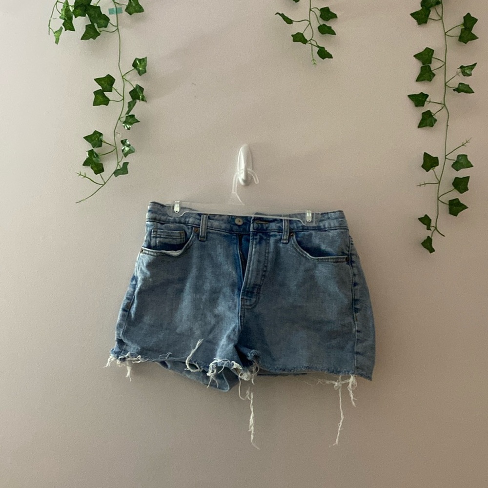 Old navy blue Jean shorts
